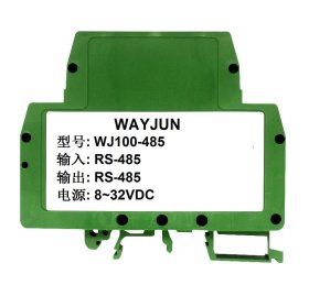 Industrial RS-485 isolated repeater amplifier module, WJ100