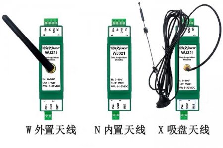 4-20mA or 0-10V to network Modbus TCP and MQTT, WiFi acquisition