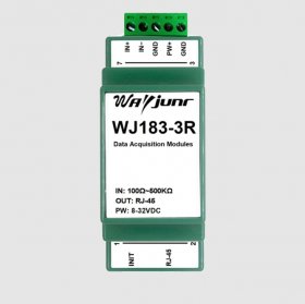 Resistance potentiometer electronic scale to network Modbus TCP