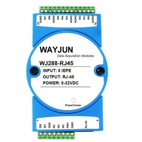 IEPE vibration sensor data high-speed network acquisition WJ288